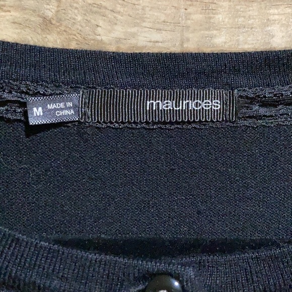Maurices Black Cardigan - Picture 4 of 6